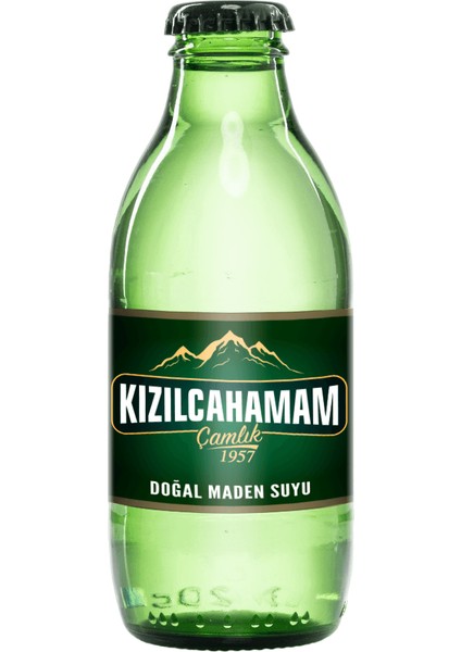 Çamlık Doğal Maden Suyu Sade 200 ml x 24 Adet