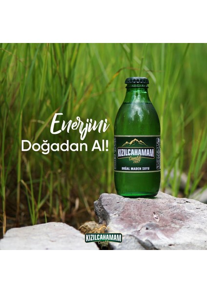 Çamlık Doğal Maden Suyu Sade 200 ml x 24 Adet