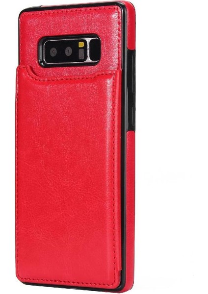 Samsung Galaxy Note8 Kickstand Kart Yuvaları ile Pu Deri Cüzdan Kılıf (Yurt Dışından) fiyatları