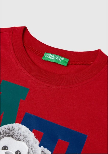 United Colors Of Benetton Erkek Bebek Uzun Kol Tshirt 10F3