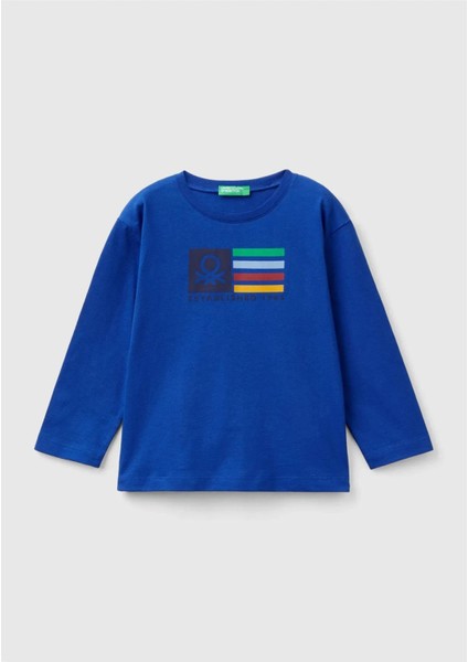 Erkek Bebek Uzun Kol Tshirt 10F2