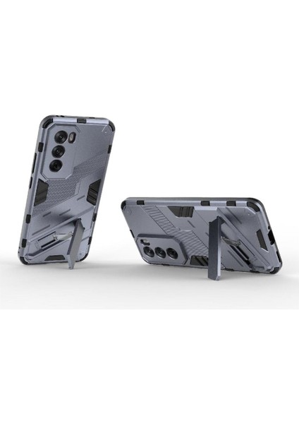 Oppo Oppo 12 Pro 5g Için Kickstand Koruyucu Kapak Sağlam Askeri (Yurt Dışından) modelleri