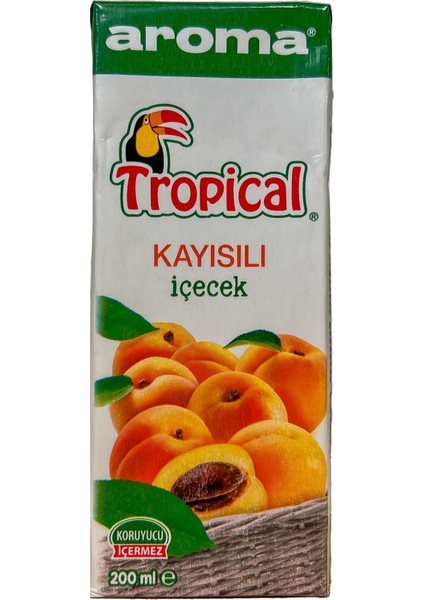 Tropical Kayısılı Içecek 200 ml x 27 Adet