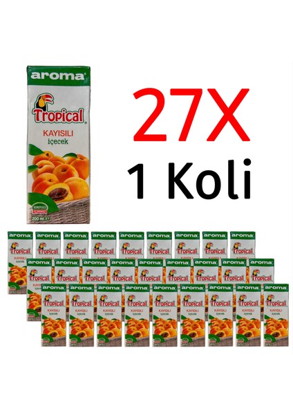 Tropical Kayısılı Içecek 200 ml x 27 Adet