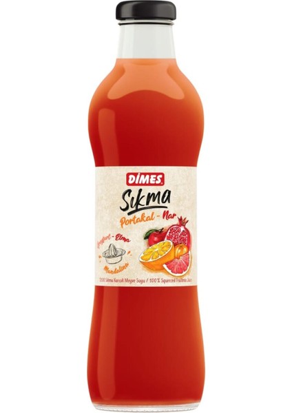 Sıkma Portakal - Nar Suyu 700 ml