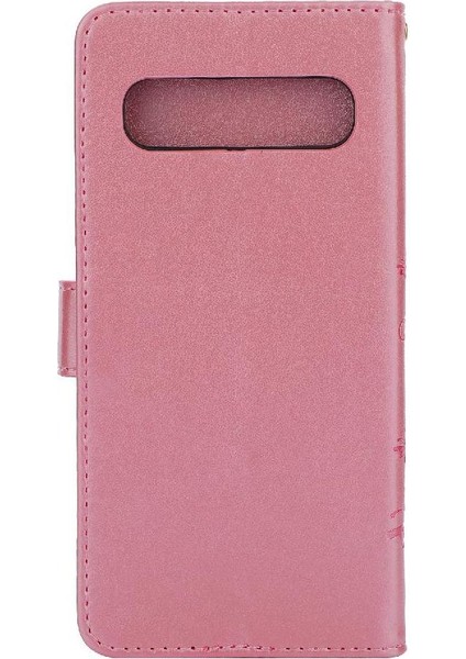 Samsung Galaxy S10 Artı Kickstand Bilek Kayışı Kart Tutucu Pu Için Filp Durumda (Yurt Dışından) fırsatları