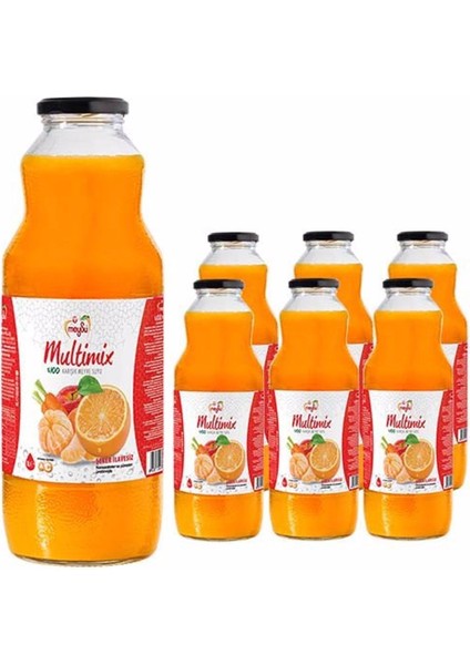 Multimix Karışık Meyve Suyu 1 lt x 6 Adet