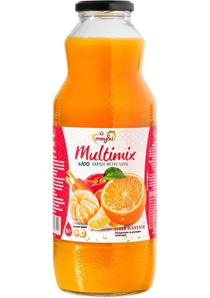Multimix Karışık Meyve Suyu 1 lt x 6 Adet