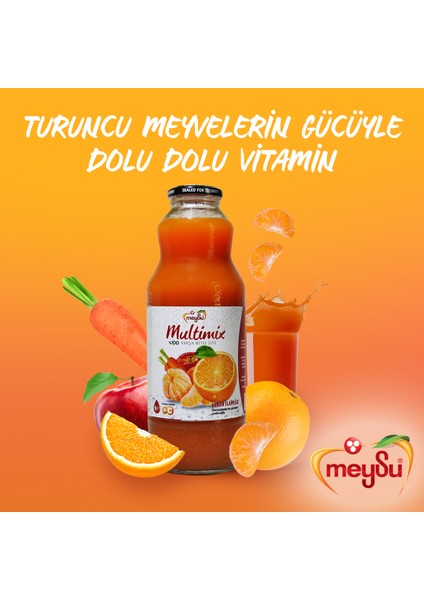 Multimix Karışık Meyve Suyu 1 lt x 6 Adet