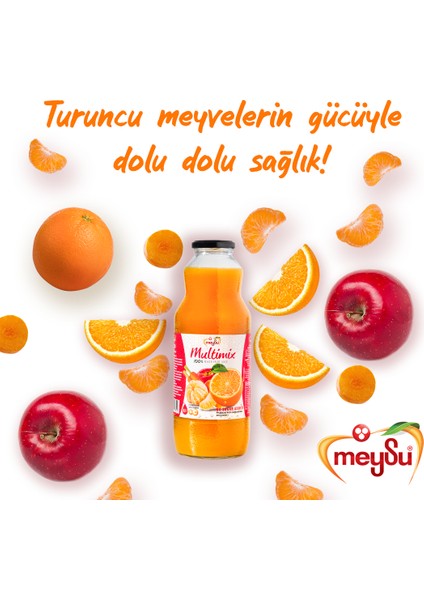Multimix Karışık Meyve Suyu 1 lt x 6 Adet