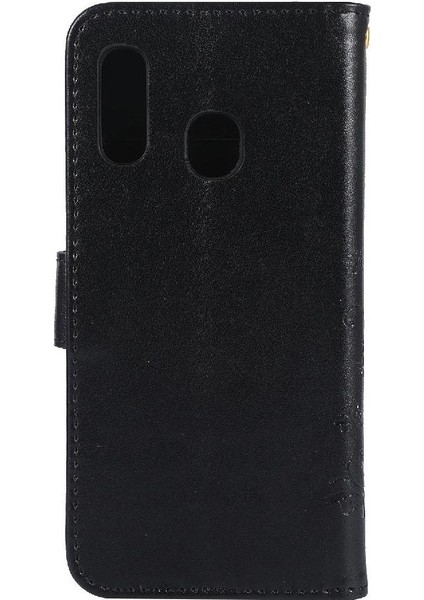 Samsung Galaxy A20E/A10E Manyetik Kapatma Kart Tutucu Bilek Için Filp Durumda (Yurt Dışından)