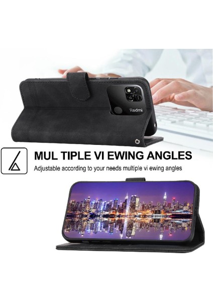 Xiaomi Redmi 12C Premium Manyetik Kapatma Nakit Cep Kartı Için Flip Case (Yurt Dışından)