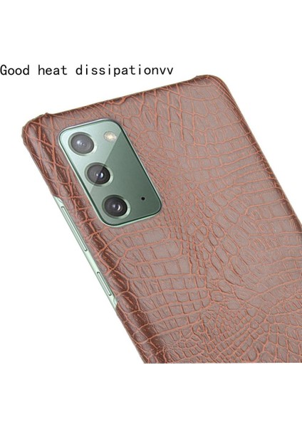 Samsung Galaxy Not 20 Anti Scratch Koruyucu Için Şık Klasik Durumda (Yurt Dışından) modelleri