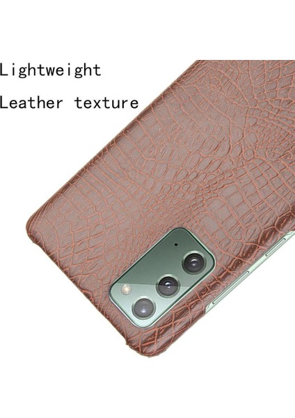 Samsung Galaxy Not 20 Anti Scratch Koruyucu Için Şık Klasik Durumda (Yurt Dışından) indirimleri