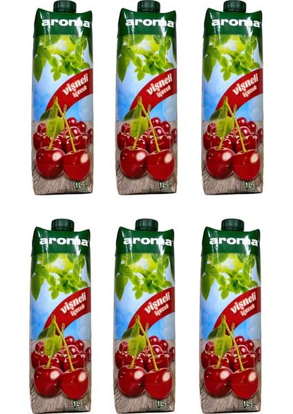 Vişneli Içecek 1 lt x 6 Adet