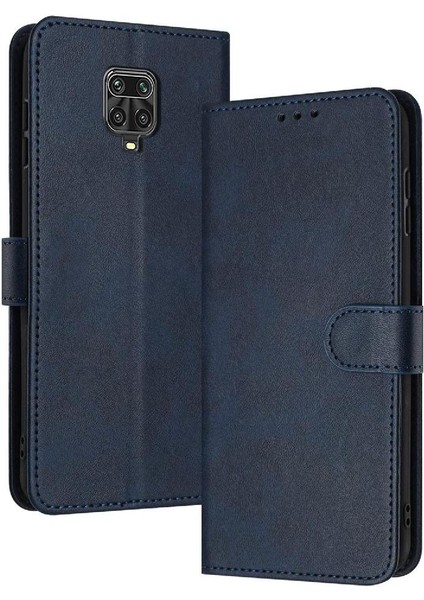 Xiaomi Redmi Not 9 Için Flip Case Pro/pro Max Pu Deri Toka ile (Yurt Dışından)