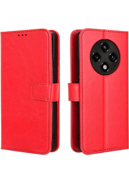 Oppo A3 Pro 5g Için Kılıf Manyetik Cüzdan Kapak Çevirin Kart Tutucu (Yurt Dışından)