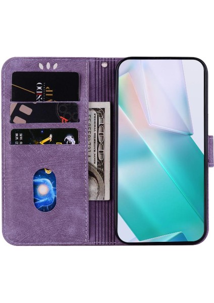 Oppo Için Kılıf Oppo 12 5g Kabartmalı Sevimli Kaplan Tutucu Kapak Kart Cebi (Yurt Dışından) indirimleri