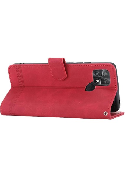 Xiaomi Poco C40 Premium Nakit Cep Kart Yuvaları Bileklik Için Flip Case (Yurt Dışından)