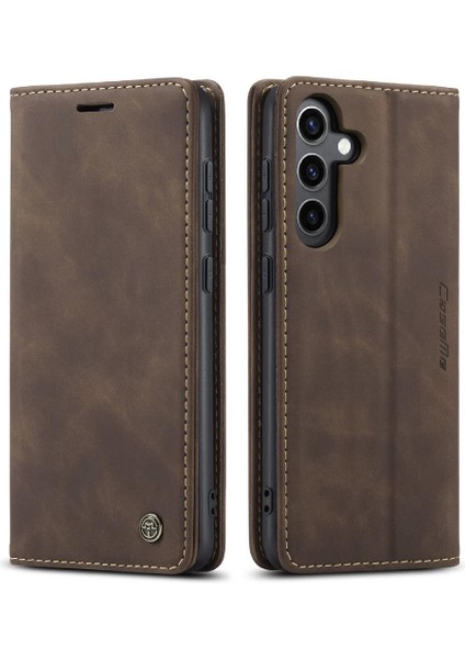 Samsung Galaxy S24 Artı Manyetik Kapatma Darbeye Vintage Için Flip Case (Yurt Dışından) fiyatları