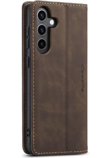 Samsung Galaxy S24 Artı Manyetik Kapatma Darbeye Vintage Için Flip Case (Yurt Dışından) modelleri
