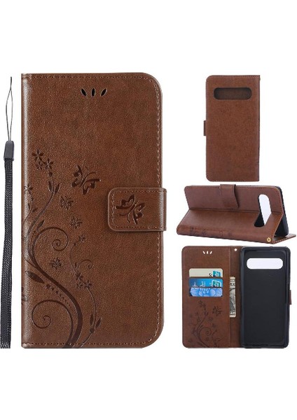 Samsung Galaxy S10 Için Kickstand Durumda Bilek Kayışı Manyetik Kapatma Pu (Yurt Dışından)