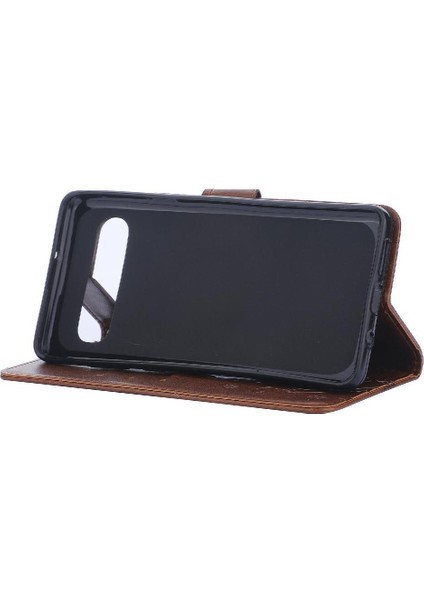 Samsung Galaxy S10 Için Kickstand Durumda Bilek Kayışı Manyetik Kapatma Pu (Yurt Dışından) fiyatları
