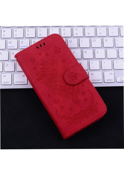 Xiaomi Poco M6 4g Kart Yuvaları Için Kılıf Kickstand Kapak Pu Deri Kılıfı (Yurt Dışından)
