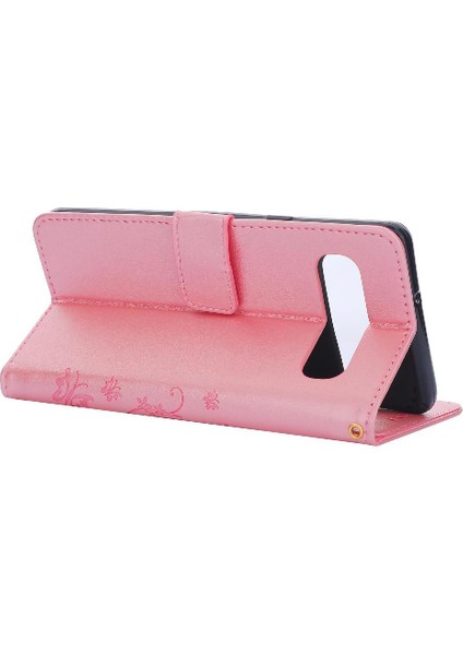 Samsung Galaxy S10 Için Kickstand Durumda Bilek Kayışı Manyetik Kapatma Pu (Yurt Dışından) fiyatları