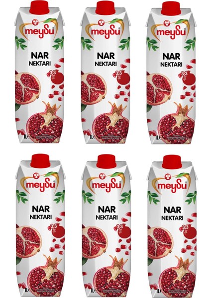 Nar Nektarı 1 lt x 6 Adet