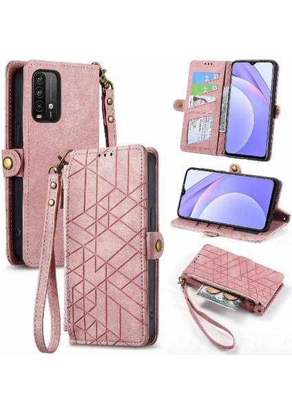 Xiaomi Redmi Not 9 Için Flip Case 4g Cüzdan Darbeye Deri Kılıf Kapak (Yurt Dışından)