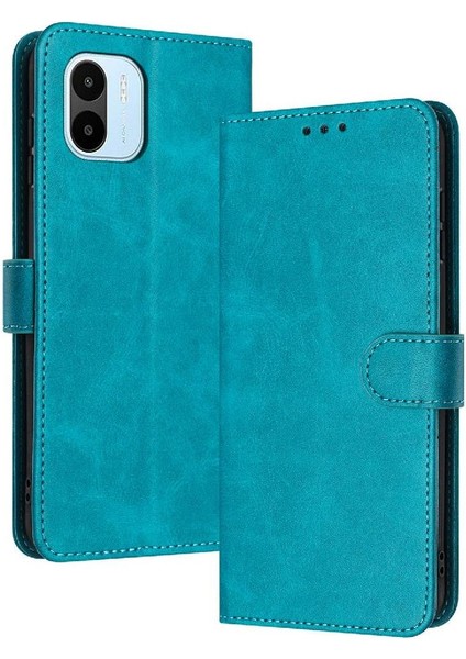 Xiaomi Redmi A1 Için Flip Case/a2 ile Saf Renk Kickstand Pu Deri (Yurt Dışından)