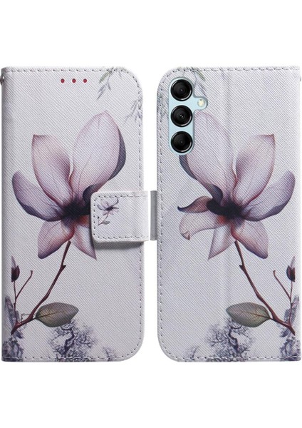 Samsung Galaxy M14 4g Manyetik Kapatma Boyalı Cüzdan Pu Için Flip Case (Yurt Dışından)