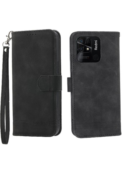 Xiaomi Redmi 10C Bileklik Kart Yuvaları Nakit Cep Premium Için Flip Case (Yurt Dışından) modelleri