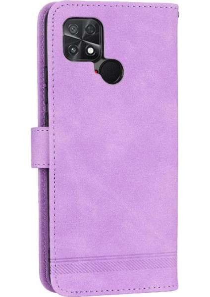 Xiaomi Poco C40 Premium Nakit Cep Kart Yuvaları Bileklik Için Flip Case (Yurt Dışından)