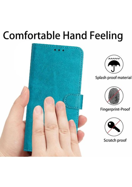 Xiaomi Redmi Not 10T 5g Için Flip Case Toka ile Kart Yuvası Pu Saf (Yurt Dışından)