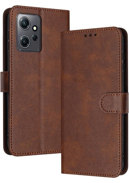 Xiaomi Redmi Not 12 Için Flip Case Kart Pu ile 4g Kickstand Saf Renk (Yurt Dışından)