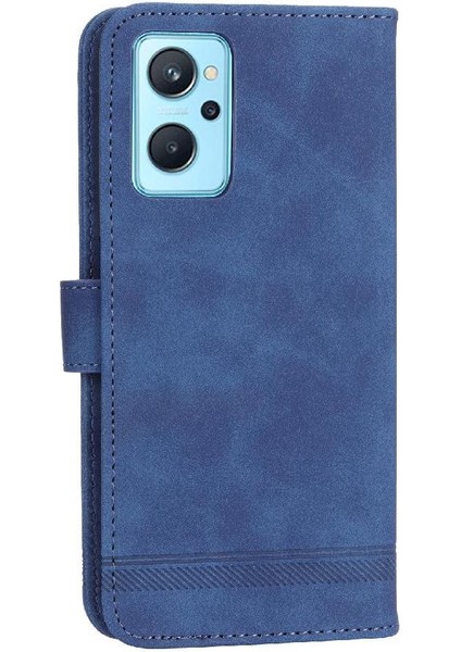 Realme 9i Premium Manyetik Kapatma Kart Yuvaları Bileklik Için Flip Case (Yurt Dışından) indirimleri