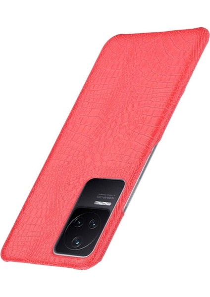 Xiaomi Poco F4 Gt Anti Scratch Klasik Timsah Için Şık Klasik Durumda (Yurt Dışından)