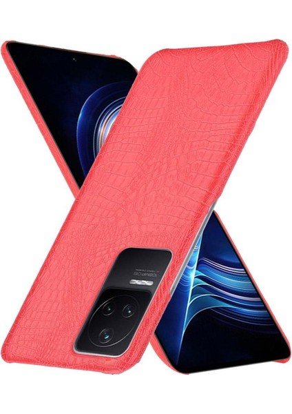Xiaomi Poco F4 Gt Anti Scratch Klasik Timsah Için Şık Klasik Durumda (Yurt Dışından)