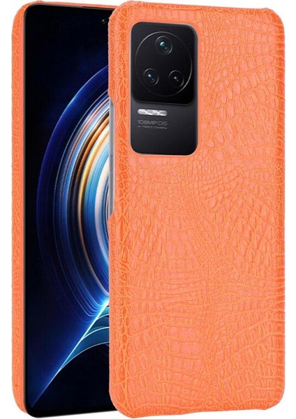 Xiaomi Poco F4 Gt Anti Scratch Klasik Timsah Için Şık Klasik Durumda (Yurt Dışından)