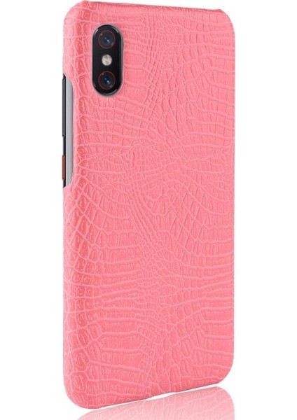 Xiaomi Mi 8 Pro Anti Scratch Klasik Timsah Için Şık Klasik Durumda (Yurt Dışından)