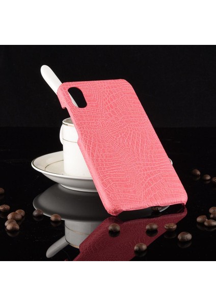 Xiaomi Mi 8 Pro Anti Scratch Klasik Timsah Için Şık Klasik Durumda (Yurt Dışından)