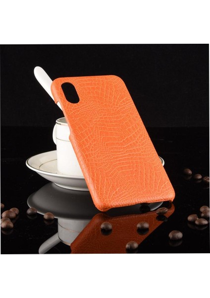 Xiaomi Mi 8 Pro Anti Scratch Klasik Timsah Için Şık Klasik Durumda (Yurt Dışından)