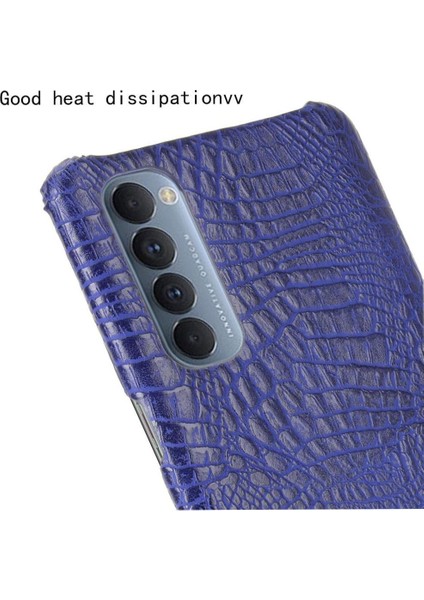 Oppo Reno4 Pro 4g Uyumluluk Koruyucu Kapak Için Şık Klasik Kılıf (Yurt Dışından)