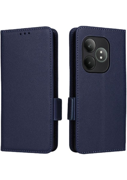 Realme Gt Neo6 Yan Toka Manyetik Kart Yuvaları Tutucu Pu Için Flip Case (Yurt Dışından) indirimleri