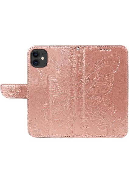 IPhone 11 Için Flip Case Kredi Kartı Yuvası ile Ayrılabilir El Kayışı Yüksek (Yurt Dışından) modelleri