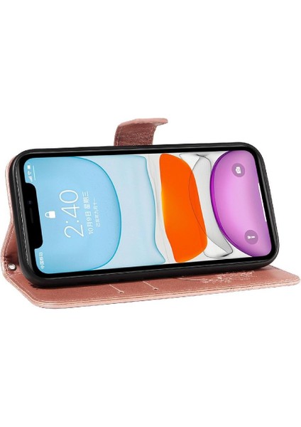 IPhone 11 Için Flip Case Kredi Kartı Yuvası ile Ayrılabilir El Kayışı Yüksek (Yurt Dışından) fırsatları