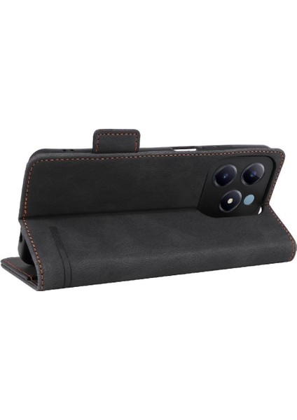 Realme C61 Manyetik Cüzdan Kart Tutucu Kapak Kickstand Için Flip Case (Yurt Dışından) modelleri