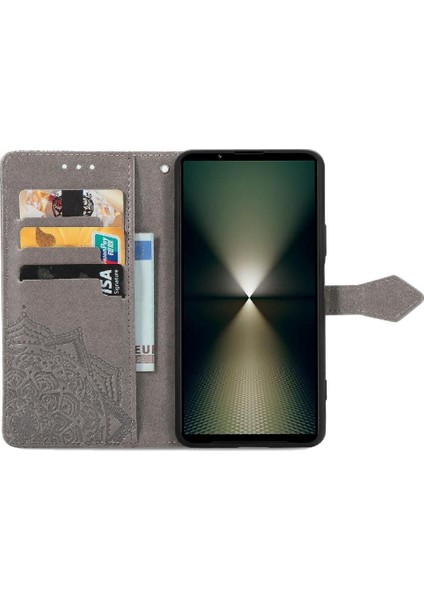 Sony Xperia 1 Vı Flip Kapak Için Flip Case Basit Iş Deri Kılıf (Yurt Dışından) modelleri
